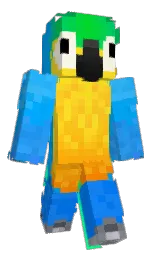 _Papago_'s Minecraft skin wearing the 15th Anniversary cape