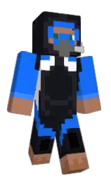 Banane9's Minecraft skin wearing the Migrator cape