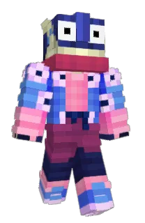 Front of frobke's skin