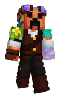 Front of MinePortal's skin