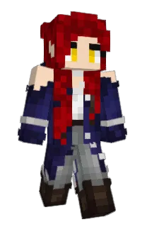 Front of OneTrueFish's skin
