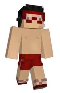 Front of PorkoMilGrau's skin