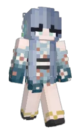 Slim Minecraft skin
