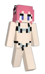 peach cream and karry Minecraft skin — Slim model — first worn by Franky71110