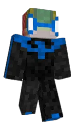 pink swan and cod gray Minecraft skin — Classic model