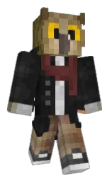 Mirxie's Minecraft skin wearing the Migrator cape