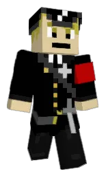 MaulerLV's Minecraft skin wearing the Migrator cape