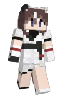 Front of Mofth's skin
