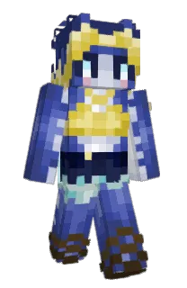 Front of CallMeZria's skin