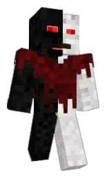 Landead1's Minecraft skin wearing the Menace cape