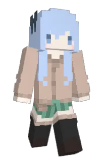 Front of Minecraft skin