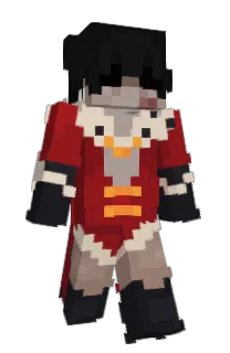 Front of SugarCarrot's skin
