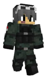 Slim Minecraft skin
