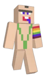 wheat and mandys pink Minecraft skin — Classic model