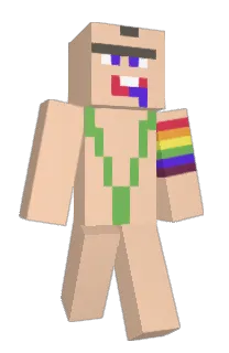 Front of Minecraft skin
