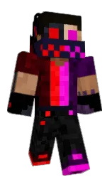 black and haiti Minecraft skin — Classic model — first worn by Shrednshoot