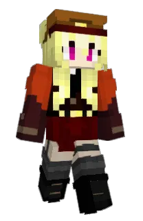 Front of QueenMogeko's skin
