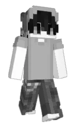 SenjumarusDog's Minecraft skin wearing the Pan cape