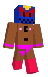 mule fawn and white Minecraft skin — Classic model
