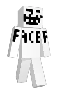 Front of faacer's skin