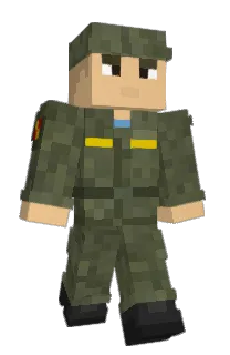 Front of Minecraft skin