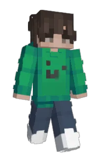 Front of Tickeby's skin