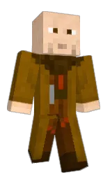 brown Minecraft skin — Classic model