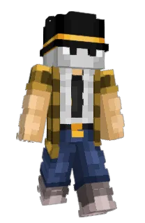 Front of sadcet's skin