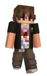 silver rust and rangoon green Minecraft skin — Slim model — first worn by SpikyTwig