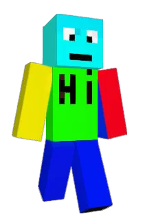 Front of Minecraft skin
