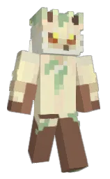 Malhare's Minecraft skin wearing the Cherry Blossom cape