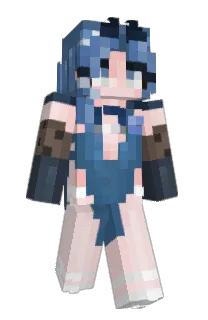 Front of chloay's skin