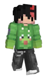 Slim Minecraft skin