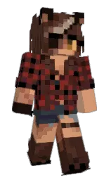 Slim Minecraft skin