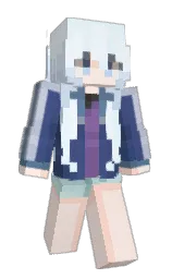 Slim Minecraft skin