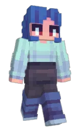 Slim Minecraft skin
