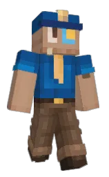 tory blue and brandy rose Minecraft skin — Classic model