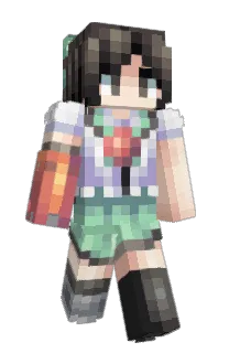 Front of Kasaneteku's skin