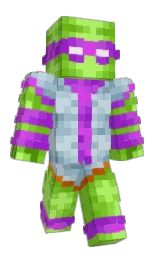 black and botticelli Minecraft skin — Classic model — first worn by Szympay