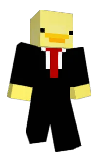 Front of StrikingDuck's skin