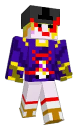blue gem and tutu Minecraft skin — Slim model — first worn by AkaruXD_