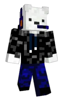 Front of b3pp's skin