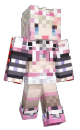 mococo_abyssgard's Minecraft skin wearing the Aurora cape