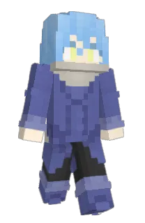 Front of lujuni's skin