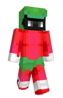 Front of Zimphire's skin