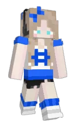 Slim Minecraft skin