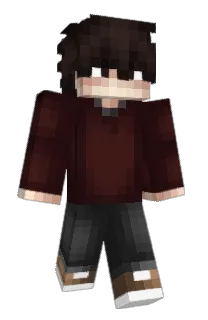 Front of dewwin's skin