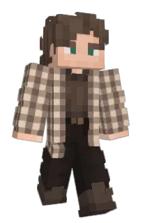 Front of landeOS's skin