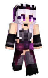 WitheredRoses's Minecraft skin wearing the Migrator cape
