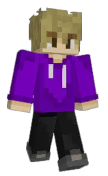 MikroNitro's Minecraft skin wearing the Cherry Blossom cape